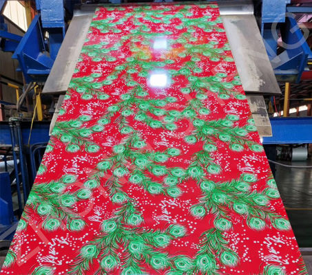 DX51D SGCC Kleurbedekte voorgeverfde gegalvaniseerde staal spoel PPGI staal spoel Zink staal spoel in standaardpakket voor de markt