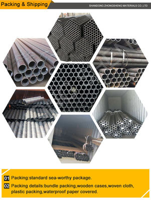 Snijdservice ASTM A106 Pipe Bending 22mm Carbon Steel Carbon Steel Pipe 24 inch met TISI-certificaat