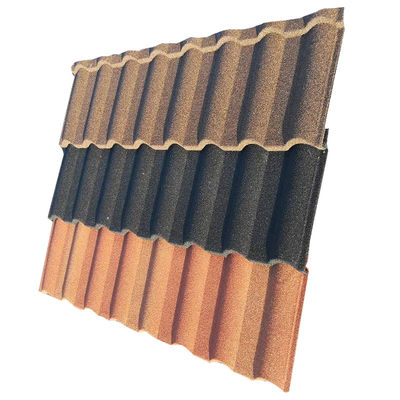 Modern Design Hotel Metalen daktegels met metalen bekleding met steen