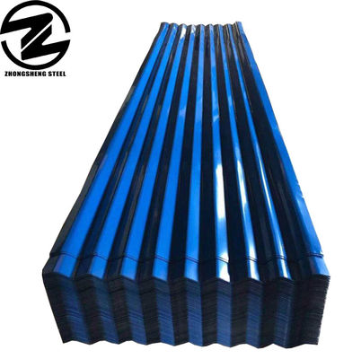 Voorgeverfde kleur golfmatige stalen plaat DX51D Z275 PPGI dakplaat Custom gegalvaniseerde container met CE-certificaat