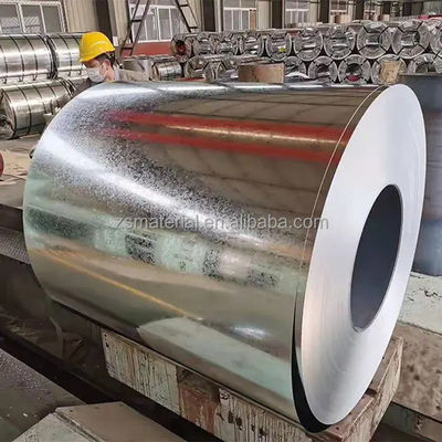 Normale Spangle gegalvaniseerde stalen spoel met spoel ID 508-610MM Dx51d Dx52d Dx53d Z275 in standaardpakket