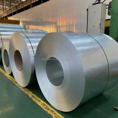 Normale Spangle gegalvaniseerde stalen spoel met spoel ID 508-610MM Dx51d Dx52d Dx53d Z275 in standaardpakket