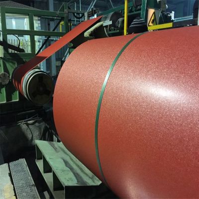 Z121-Z180 Coating 0,12-1,2 mm Dikte Kleur gecoate stalen spoelen met geïmprimeerde gerimpelde oppervlakte afwerking en ISO-certificaat