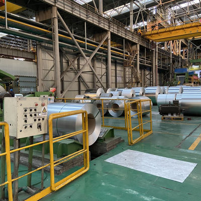 Bouwmateriaal gegalvaniseerde stalen spoel Z270 met koudgewalste techniek en dikte 0,12-4 mm
