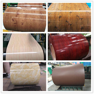 Decoiling Processing Service Coated PPGI Coils Prepainted Galvanized Steel Coil voor kleurcoated