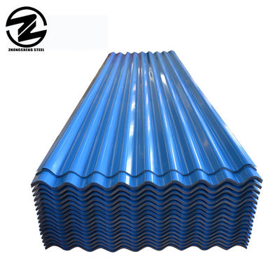 Standard Hoogte Kleur Dak Per Plaat 0,25 mm Dikte Trapezium Kleur Staaltegel met Z61-Z90 coating betaalbaar en duurzaam