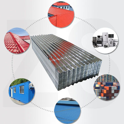 8 ft 16 gauge 4x8 gegalvaniseerd bekleed dakplaat PPGI-platen Panelen Metalen platen met volledige harde en gegalvaniseerde coating