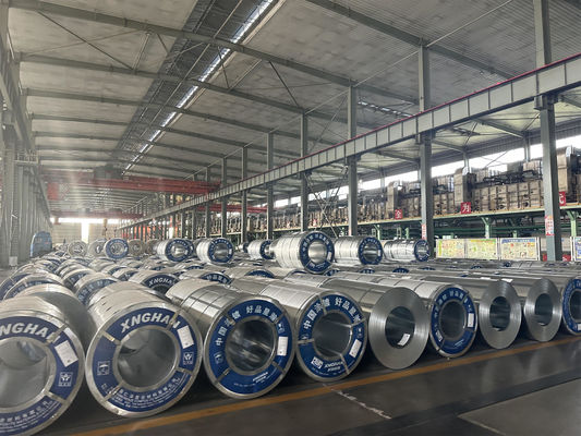 ASTM/AISI/SGCC/CGCC/TDC51DZM/TDC52DTS350GD/TS550GD/DX51D Z Q195-q345 gegalvaniseerde stalen spoel voor bouwmateriaal
