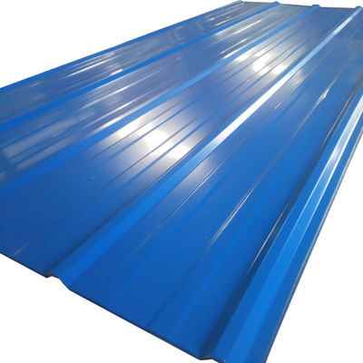 DX51D Kleurbedekte dakplaat PPGI golfmatig staal dakplaat type dakplaat met alle RAL-kleur en aangepaste kleur