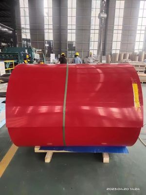 Dubbelkleurig PPGI-ijzeren plaat Z40 15/20 Voorgeverfde gegalvaniseerde stalen spoel met afrolservice en 600-1500 mm breedte