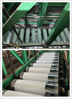 Koudgewalst gegalvaniseerd staal voorgeverfde PPGI spoel met 20/10 um coating in 1200 mm Grootte Maandelijkse verkoopvolume 10 000 ton