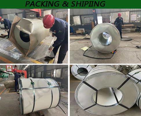 Koudgewalst gegalvaniseerd staal voorgeverfde PPGI spoel met 20/10 um coating in 1200 mm Grootte Maandelijkse verkoopvolume 10 000 ton