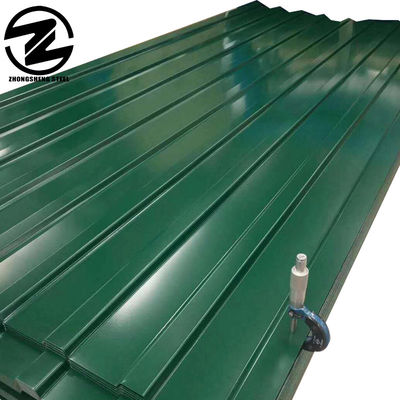 CRC Raw Material Lower Import en RAL 9047 Standard Height Steel Trapezoïde Metal Kleurrijk dakplaat voor inspectie