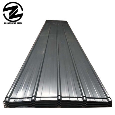 CRC Raw Material Lower Import en RAL 9047 Standard Height Steel Trapezoïde Metal Kleurrijk dakplaat voor inspectie
