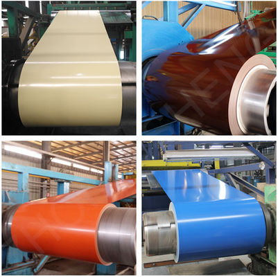 Herhaling van de eerste keuze van de koper RAL9003 RAL9005 RAL7024 Kleur 0.2*1250mm Voorgeverfde PPGI-staal spoel met koudgewalste techniek