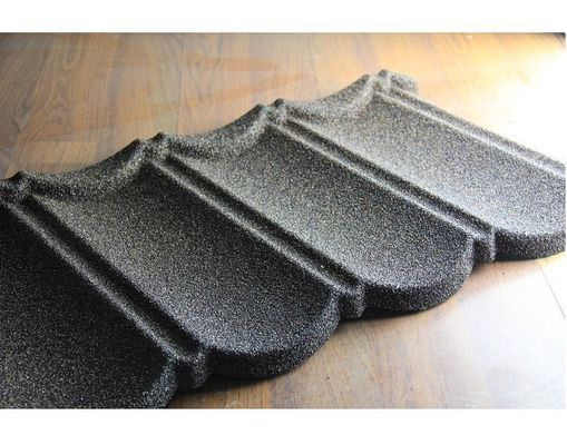 Grondstof PVC ASA coating kleur steen chip bedekt metro dakplaat dakplaat met en kleurrijk ontwerp
