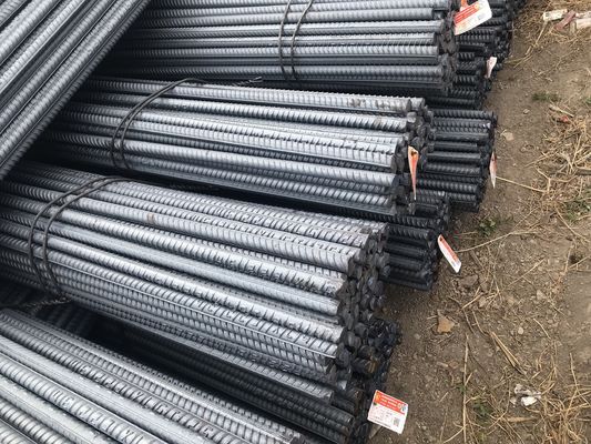 HRB 335/400/500 Carbon Structural Steel Deformed Steel Bar 10mm TMT Bar voor versterkte betonnen structuren