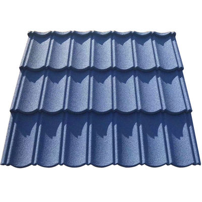 Blauw Gerald Stone bedekt dak De perfecte combinatie van stijl en duurzaamheid