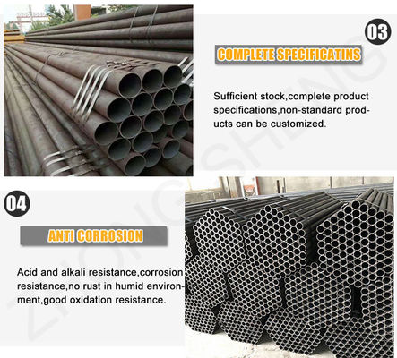 Q235 Q345 ASTM A106 14 inch 15MM 25MM Dikte Carbon Steel Pipe met gegalvaniseerd Ja Skin Pass en Grade