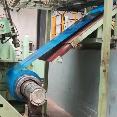 3-5 ton Spiraalgewicht Z121-Z180 Coating RAL5017 Blauw Voorgeschilderd PPGI Stalen Spiraal 0,21*914mm