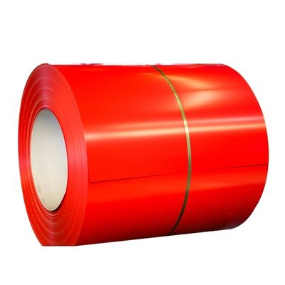Tolerantie ±1% Zinkcoating 20-275g/m2 Ral Kleur 0,4mm 0,5mm PPGI spoelen Kleur coated Steel Coil Metalen dakplaten