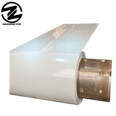 Klanten Monsters Kleur 0,5*1220mm Galvalume Wit PPGL/PPGI Kleur spoel met koudgewalste techniek