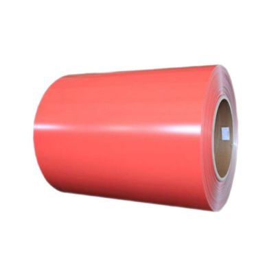 PPGI Kleurbedekte stalen spoel/plaat/plaat in RAL 3019 RAL 3020 met perforatiebewerking en 0,12-3 mm dikte