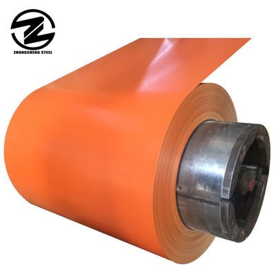 Blauw RAL Kleur PPGI RAL9002 RAL5016 Kleurbedekte stalen spoel S320GD RAL8017 met lengte volgens uw klant vereiste