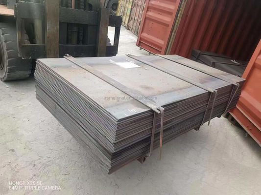 Q345 ASTM A36 10mm 12mm 16mm Dikte warmgewalste koolstofstaalplaat voor industriële toepassingen met een aangepaste lengte