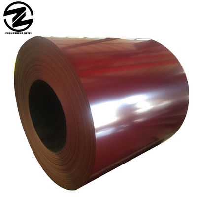 Decoiling Houtkleur coated Steel Coil DX51D PPGI Plate Tolerance ±1% en Processing Service voor decoiling