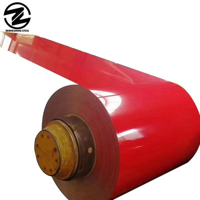 0.12-3mm Ral Kleuren PPGI Voorgeverfde stalen plaat gegalvaniseerde stalen plaat/spoel met tolerantie ±1% van Shandong Zhongsheng