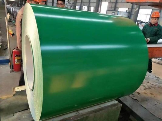 0.5mm PPGI spoelen rechtstreeks leveren witte kleur voorgeverfde stalen spoel voor het maken van whiteboards RAL groene tolerantie ± 1%