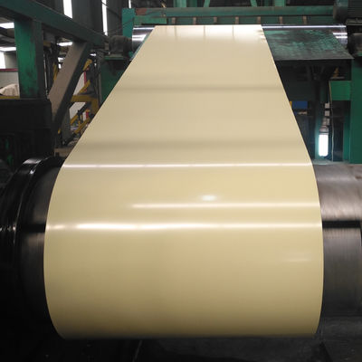 JIS/BS/EN/ASTM-standaard voorgeverfde gegalvaniseerde PPGI-spoelen voor het maken van gegolfde platen en gekleurde gecoate stalen spoelen PPGI