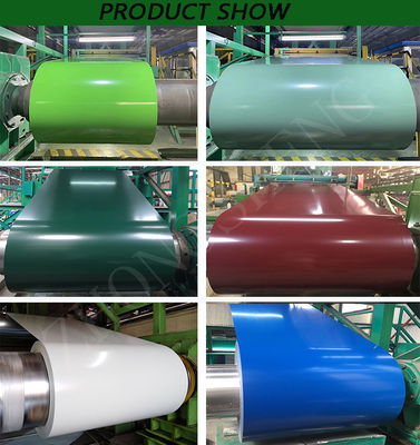 914 mm PPGI spoel met een dikte van 5 mm ASTM/AISI/SGCC/CGCC/TDC51DZM/TDC52DTS350GD/TS550GD/DX51D Z Q195-q345 PPGL spoelrol