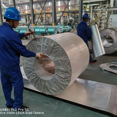 Q235 Q195 Sphc gegalvaniseerde stalen spoelband en gegalvaniseerde spoel met GS-certificaat voor aangepaste breedte 600-3000MM