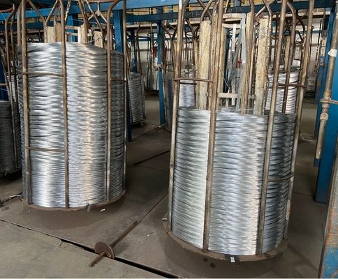 30%TT Voorschot 70% saldo Q235 gegalvaniseerd staaldraad 1,3 mm 2,3 mm GI draad ijzeren staven voor gebouw Constructie Vervormd staal