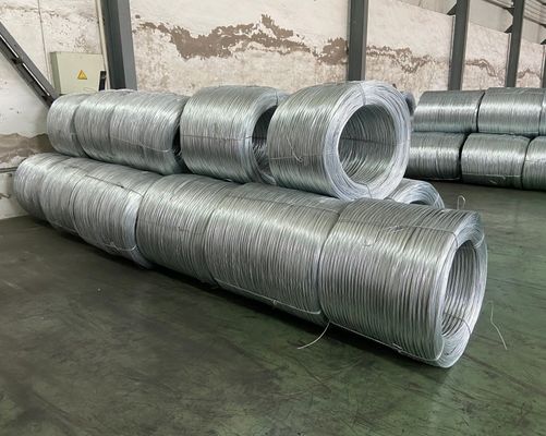 Gegalvaniseerd staal Elektro koolstof ijzeren draad voor de bouw en draadnetwerken 30%TT Voorschot 70% saldo betalingsvoorwaarden