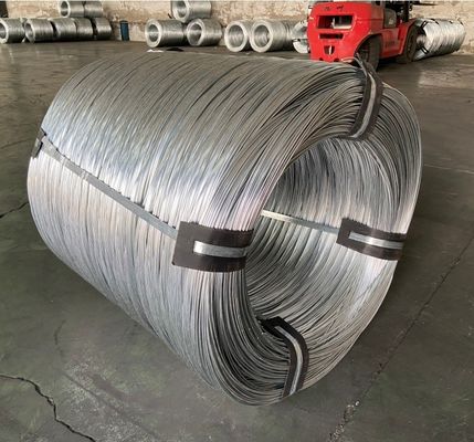 ASTM Standard Hot Dip Galvanized Low Carbon Steel Wire Coils Leveringsklasse Q195/Q235/SAE1006/SAE1008