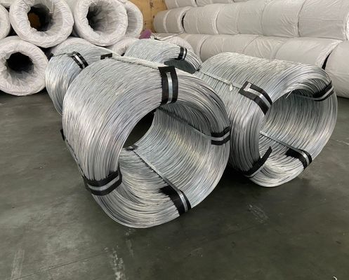 ASTM Standard Hot Dip Galvanized Low Carbon Steel Wire Coils Leveringsklasse Q195/Q235/SAE1006/SAE1008
