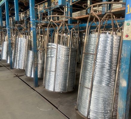 ASTM Standard Hot Dip Galvanized Low Carbon Steel Wire Coils Leveringsklasse Q195/Q235/SAE1006/SAE1008