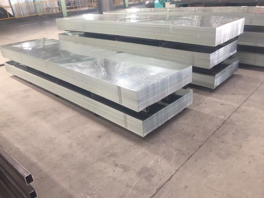 Zero Spangle Grade Dx51d Dx52d Dx53d gegalvaniseerd structuurstaal voor gegarandeerde directe distributie