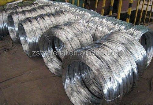 Q235 gegalvaniseerde ijzeren draad 3,5 mm buitendiameter met zilver helder en 30% TT Voorschot 70% saldo betalingsvoorwaarden