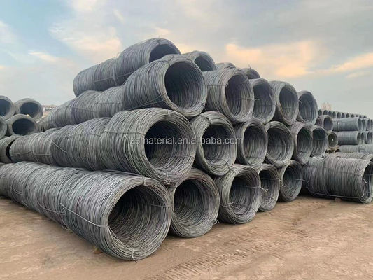 ASTM-standaard Q195 MS laagkoolstaaldraadstaaf voor nagelvervaardiging 5,5 mm 6,5 mm 8 mm draad Q195/Q235/SAE1006-1008 Op maat gemaakte MS