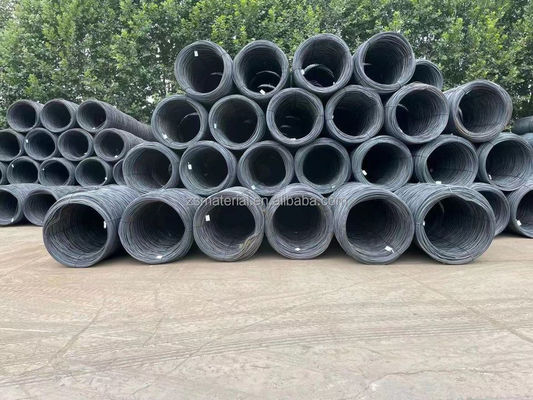 ASTM-standaard Q195 MS laagkoolstaaldraadstaaf voor nagelvervaardiging 5,5 mm 6,5 mm 8 mm draad Q195/Q235/SAE1006-1008 Op maat gemaakte MS