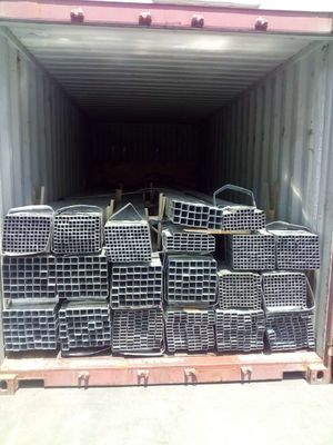 Tubular Processing Service Laswerk 20X20 gegalvaniseerd vierkant buis rechthoekig stalen buis ERW GI ijzeren buis Laswerk Tubular