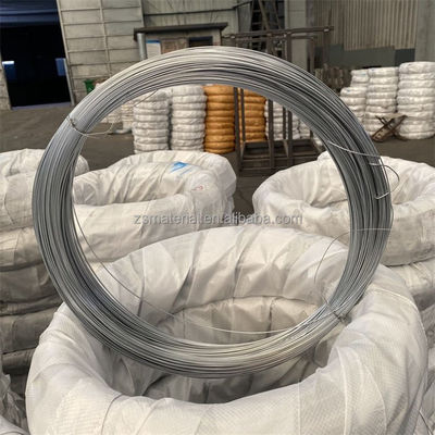 Q195/Q235/SAE1006-1008 Carbon Hot Dip Galvanized Bright Steel Wire met aangepaste verwerking aangeboden