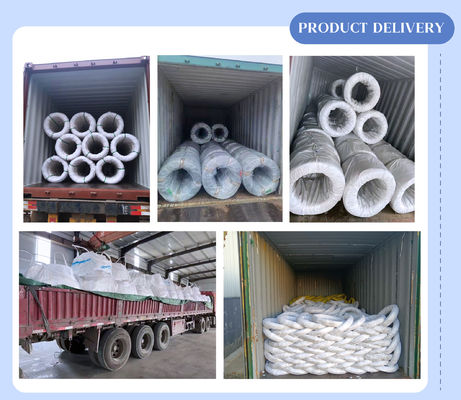 SAE1006 SAE1008 SAE1010 Carbon Gi draad voor het maken van spijkers gegalvaniseerde ijzeren draad Tolerantie ± 1% Verwerkingsservice Afspoelen