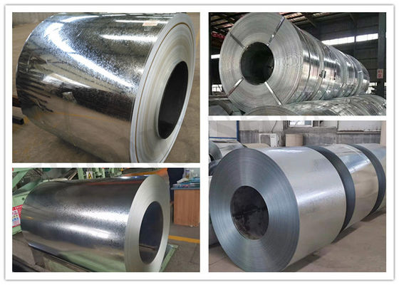G90 DX51D gegalvaniseerd stalen spoel met een doorgang door de huid en ± 1% Tolerantie Dikte 0,125 mm-0,25 mm