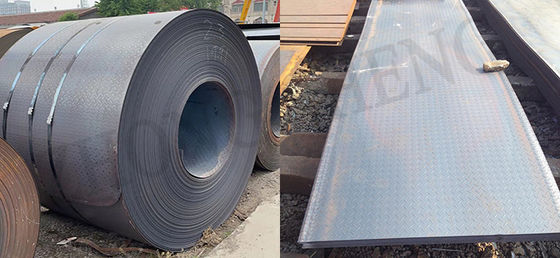 Warmgewalst staalplaat in spoel Q195L met ±1% tolerantie en aangepaste lengte 3 mm