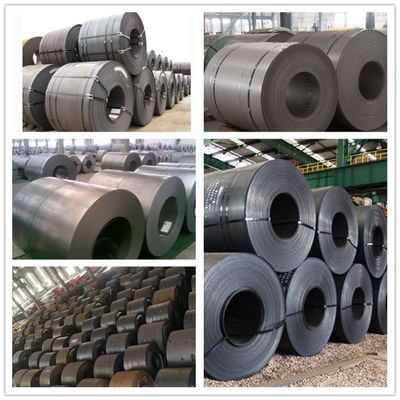 Q195 Q215 Q235 Q255 Q275 Q355 Ss400 Skin Pass Carbon Coil Slit Hrc Hot Rolled Carbon Steel Coil met containerplaat